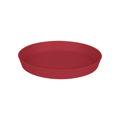 Elama Square Stoneware Loft Collection – Juego de vajilla de 16 piezas rojo y marrón con