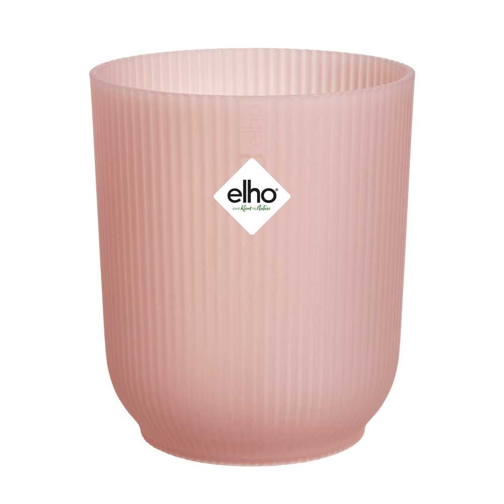 Masca de ghiveci vibes fold orchid high 12,5cm frosted pink
