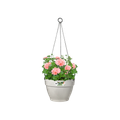 Coș Elho vibia campana hanging basket, 26 cm, alb (silky white) — imaginea 2