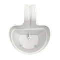 Jardinieră Elho vibia campana easy hanger small, L 21 × Î 27 × A 24 cm, alb (silky white) — imaginea 6
