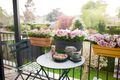Jardinieră Elho vibia campana trough allin1, 50 cm, terracotta (terra) — imaginea 3