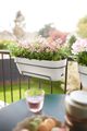 Jardinieră Elho vibia campana trough allin1, 50 cm, alb (silky white) — imaginea 3