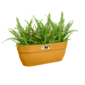 Jardinieră Elho vibia campana easy hanger large honey, L 46 × Î 27 × A 24 cm, galben (yellow) — imaginea 2
