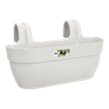 Jardinieră Elho vibia campana easy hanger large, L 46 × Î 27 × A 24 cm, alb (silky white) — imaginea 1