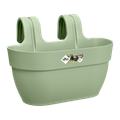 Jardinieră Elho vibia campana easy hanger medium, L 36 × Î 27 × A 24 cm, verde (pistachio green) — imaginea 1