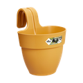 Jardinieră Elho vibia campana easy hanger small honey, L 21 × Î 27 × A 24 cm, galben (yellow) — imaginea 1