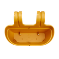Jardinieră Elho vibia campana easy hanger medium honey, L 36 × Î 27 × A 24 cm, galben (yellow) — imaginea 6