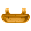 Jardinieră Elho vibia campana easy hanger large honey, L 46 × Î 27 × A 24 cm, galben (yellow) — imaginea 6