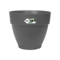 Ghiveci Elho vibia campana round, 25 cm, antracit (anthracite) — imaginea 1