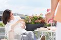 Jardinieră Elho sistem prindere barcelona xl allin1, 55 cm, anthracite — imaginea 4
