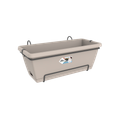 Jardinieră Elho barcelona xl allin1, 55 cm, maro (taupe) — imaginea 1