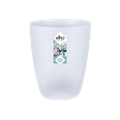 Mască de ghiveci Elho brussels orchid high, 12,5 cm, transparent — imaginea 1