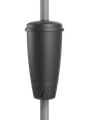 Ghiveci Elho green basics rain catcher, 35 cm, negru (living black) — imaginea 1