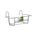 Jardinieră Elho green basics balcony rack, 40 cm, antracit (anthracite) — imaginea 1