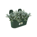 Jardinieră Elho green basics easy hanger large, L 35 × Î 26 × A 27 cm, verde (leaf green) — imaginea 2
