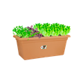 Jardinieră Elho green basics garden xxl, 100 cm, terracotta (mild terra) — imaginea 2