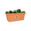 Jardinieră Elho green basics garden xxl, 80 cm, terracotta (mild terra) — imaginea 2