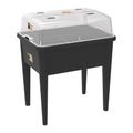 Jardinieră Elho green basics grow table super xxl, L 77 × Î 73 × A 56 cm, negru (living black) — imaginea 5