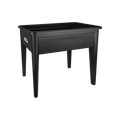 Jardinieră Elho green basics grow table super xxl, L 77 × Î 73 × A 56 cm, negru (living black) — imaginea 1