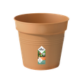 Ghiveci Elho green basics growpot, 11 cm, terracotta (mild terra) — imaginea 1