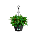 Coș Elho green basics hanging basket, 28 cm, negru (living black) — imaginea 2