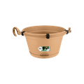 Coș Elho green basics hanging basket, 28 cm, terracotta (mild terra) — imaginea 1