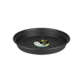Farfurie Elho green basics saucer, 10 cm, negru (living black) — imaginea 1