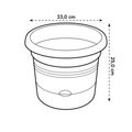 Ghiveci Elho green basics tomato pot, 33 cm, negru — imaginea 7