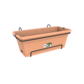 Ghiveci Elho green basics trough xl allin1, 55 cm, terracotta (mild terra) — imaginea 1