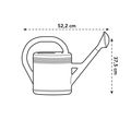 green basics watering can 10ltr living black — imaginea 6