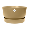 Ghiveci Elho greenville bowl, 33 cm, bej (golden sand) — imaginea 1