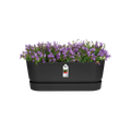 Jardinieră Elho greenville trough long, 50 cm, negru (living black) — imaginea 2