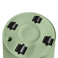 Ghiveci Elho roti loft urban rotund, 40 cm, pistachio green — imaginea 5