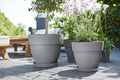 Farfurie Elho loft urban rotunda, 24 cm, warm grey — imaginea 4