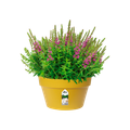 Ghiveci Elho bol loft urban rotund, 35 cm, ochre — imaginea 2