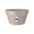 Ghiveci Elho bol loft urban rotund, 35 cm, warm grey — imaginea 1