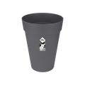 Ghiveci Elho inalt loft urban rotund, 35 cm, anthracite — imaginea 1