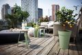 Ghiveci Elho inalt loft urban rotund, 35 cm, pistachio green — imaginea 4