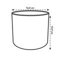 Mască de ghiveci Elho b.for soft round, 16 cm, alb (white) — imaginea 5