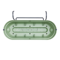 Jardinieră Elho vibia campana trough allin1, 50 cm, verde (pistachio green) — imaginea 4