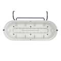 Jardinieră Elho vibia campana trough allin1, 50 cm, alb (silky white) — imaginea 4