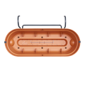 Jardinieră Elho vibia campana trough allin1, 50 cm, terracotta (terra) — imaginea 4