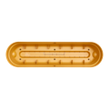 Jardinieră Elho vibia campana trough honey, 70 cm, galben (yellow) — imaginea 3