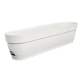 Jardinieră Elho vibia campana trough, 70 cm, alb (silky white) — imaginea 1
