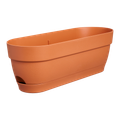 Jardinieră Elho vibia campana trough, 50 cm, terracotta (terra) — imaginea 1