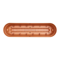 Jardinieră Elho vibia campana trough, 70 cm, terracotta (terra) — imaginea 3