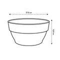Ghiveci Elho vibia campana bowl, 27 cm, antracit (anthracite) — imaginea 7