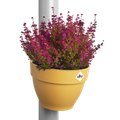 Ghiveci Elho burlan vibia campana honey, 22 cm, honey yellow (yellow) — imaginea 2
