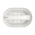 Jardinieră Elho vibia campana flower bridge, 40 cm, alb (silky white) — imaginea 6