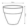 Ghiveci Elho vibia campana round, 55 cm, terracotta (terra) — imaginea 7